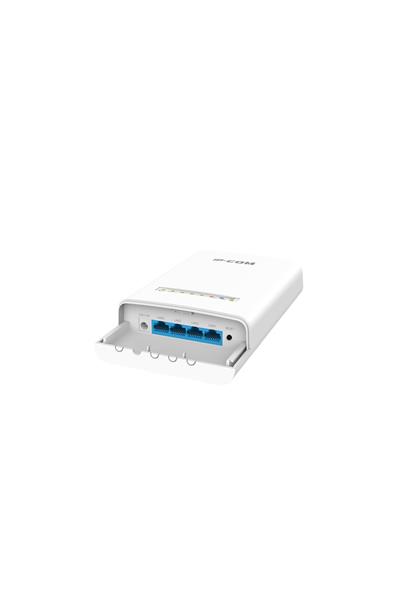 Ip-Com - Cpe6S Outdoor Max.Trs.Range (Point To Point) 5 Km. 802.11 A/N/Ac 5Ghz 867Mbps, 4 X 10/100Mbps Lan Port, Integrated 12Dbi Directional