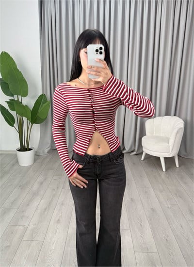 Alessa Bluz Kırmızı