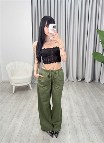 Yasmina Pantolon Yeşil