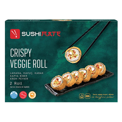 Sushimate Crispy Veggie Roll 480 G Donuk
