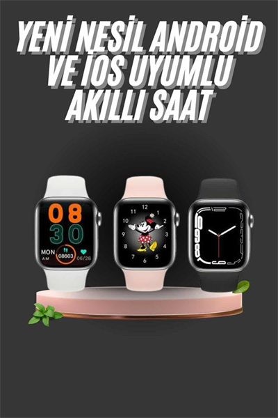 1.83 İnç Akıllı Saat Android ve İOS Uyumlu Çağrı Cevaplayabilen Adımsayar GPS Takibi