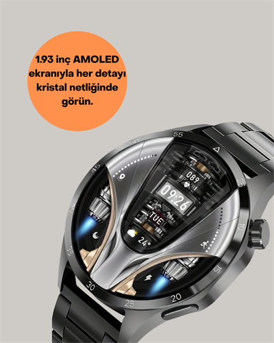 10 Gün Pil Ömrü ve 100+ Spor Modu ile SW80 Akıllı Saat