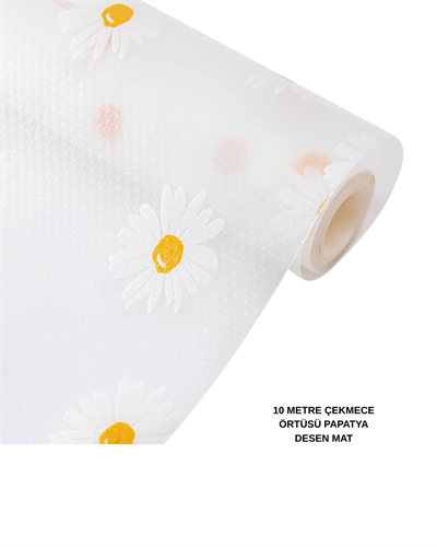 10 METRE PAPATYA DESEN KAYDIRMAZ