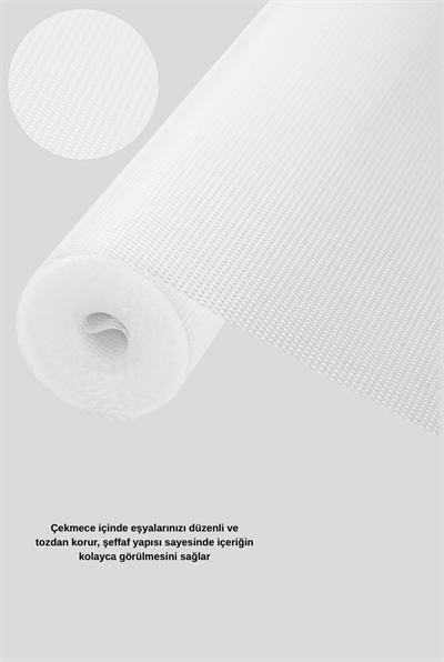 10 Metre Dayanıklı Plastik Silikonlu Çekmece Düzenleyici