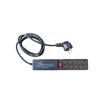 10 Portlu USB Şarj Adaptörü