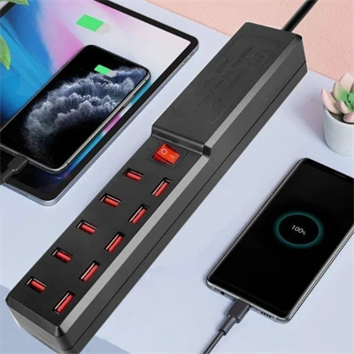 10 Portlu USB Şarj Adaptörü