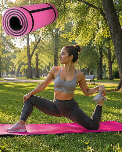 10 mm Spor ve Kamp Matı Çok Amaçlı Kullanım Hafif Taşınabilir Dayanıklı Eva Yapı