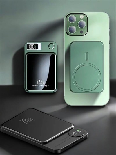 10.000 mAh Wireless Şarjlı Powerbank