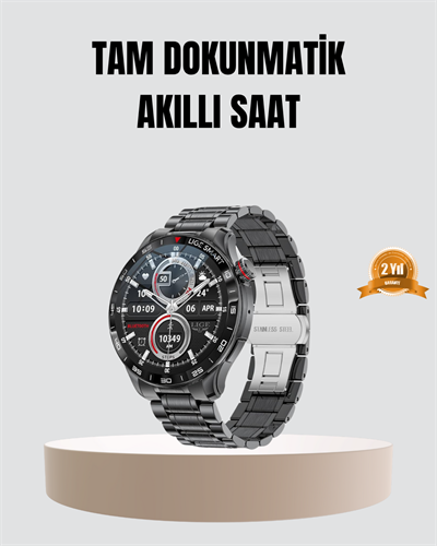 100mAh Şarjlı Akıllı Saat – Mesaj Bildirimi, Müzik Kontrolü ve Ergonomik Tasarım