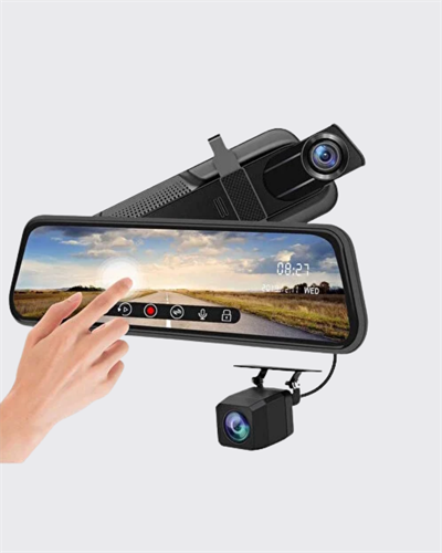 1080P Çift Kameralı Dokunmatik Dikiz Aynası G Sensörlü