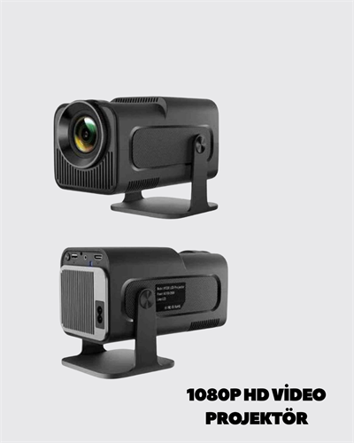 1080P Full HD Çözünürlük ve 4K Destekli Projektör