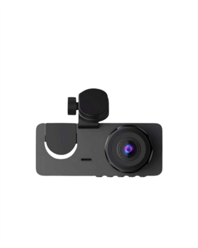 1080p Ön + 720p Arka & İç Kamera – Suya Dayanıklı Araç Güvenlik Kamerası