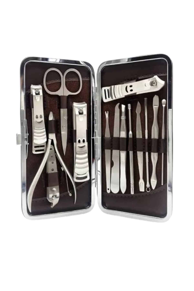 12 Parça Manikür Pedikür Seti
