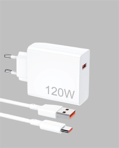 120 Watt Güçlü Hızlı Şarj Adaptörü Huawei P30 P40 Mate 20 Pro Uyumlu