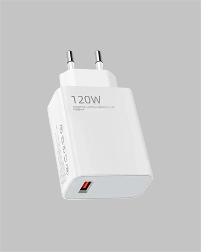 120W Hızlı Şarj Başlığı Ultra Güçlü Type-C Adaptör Kablo Dahil