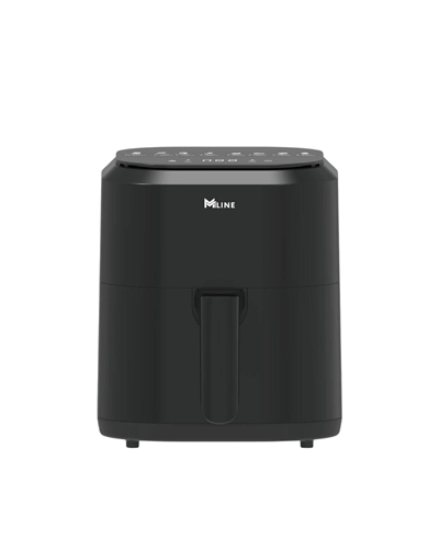 1360W Güçlü 4 Litre Kapasiteli Dokunmatik Cam Hazneli Airfryer