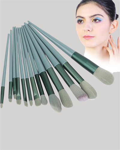 13lü Fiber Kıllı Yumuşak Makyaj Fırçası Seti Taşınabilir ve Ergonomik Tasarım