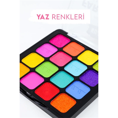 16lı Yaz Far Paleti - 2li Set