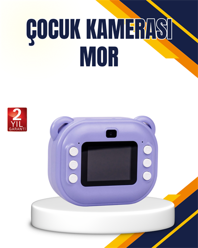 18 Efektli Şipşak Kamera – Oyunlu, Müzik Çalarlı ve Anında Baskı Özellikli