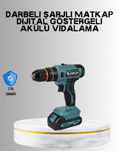 18 Parça Profesyonel Şarjlı Matkap Vidalama