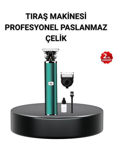 180 Dakika Kullanım Süreli Şarjlı Tıraş Makinesi – Hızlı Şarj, USB Girişli, Yüksek Kapasiteli