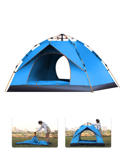 2 3 Kişilik Otomatik Kamp Çadırı Su Geçirmez Outdoor Pratik Kurulum