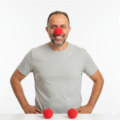 2 Adet Palyaço Burnu Sünger Palyaço Burnu