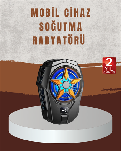 2 Kademeli Hız Ayarlı Taşınabilir Telefon Soğutucu