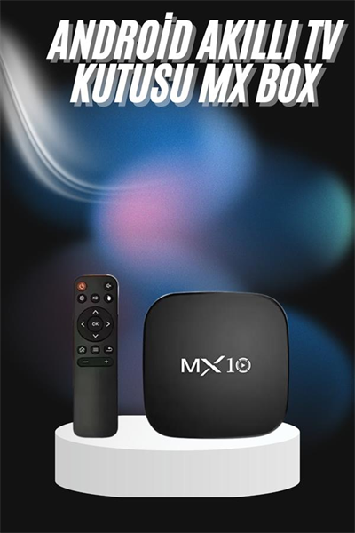 2.4G Wifi Tv Box Medya Oynatıcı TV Uyumlu MX Box Kutusu Android TV