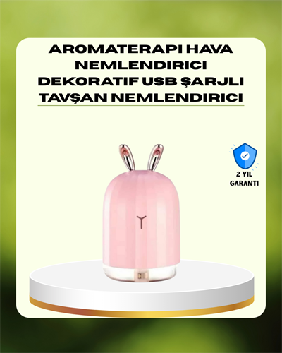 200 ml Ultrasonik Aroma Difüzör ve Hava Nemlendirici Gece Lambalı