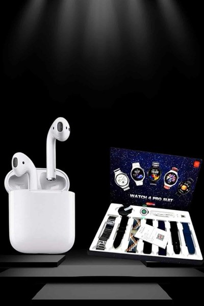 2025 Model Akıllı Saat ve 2.Nesil TWS Bluetooth Kulaklık Yüksek Ses Kaliteli