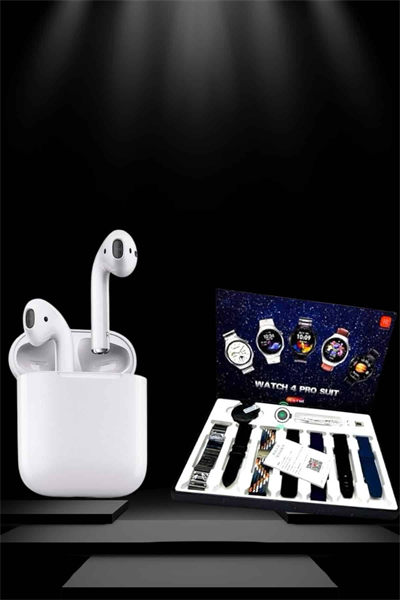 2025 Model Akıllı Saat ve 2.Nesil TWS Bluetooth Kulaklık Yüksek Ses Kaliteli