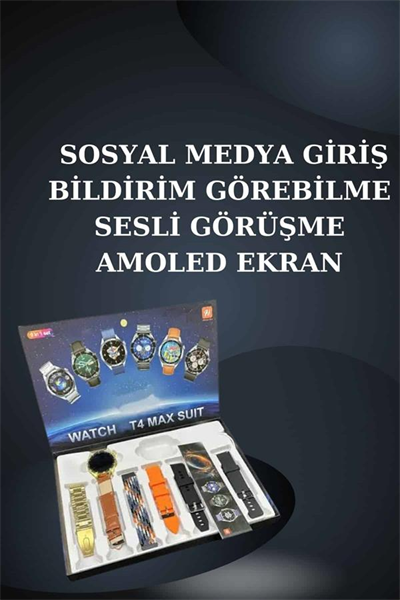 2025 Model Akıllı Saat ve Yeni Nesil Pro Bluetooth Kulaklık ANC Özelliği