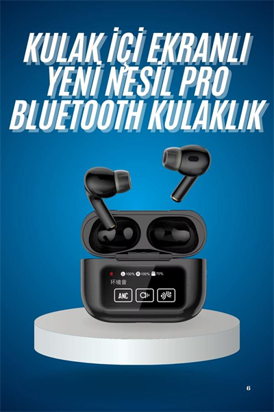 2025 Model Bluetooth Kulaklık Dokunmatik Ekran Yüksek Ses Kalitesi