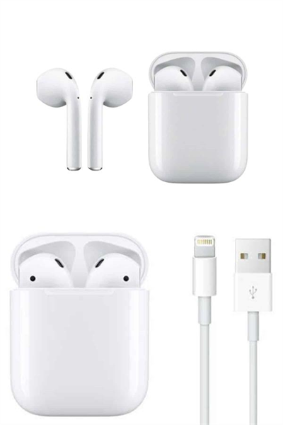 2025 Model Çağrı Cevaplayabilen Bluetooth Kulaklık Beyaz Dokunmatik Kontrol