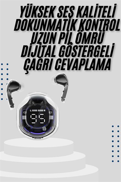 2025 Model Kablosuz Bluetooth Kulaklık ANC ENC Destekli HİFİ Stereo