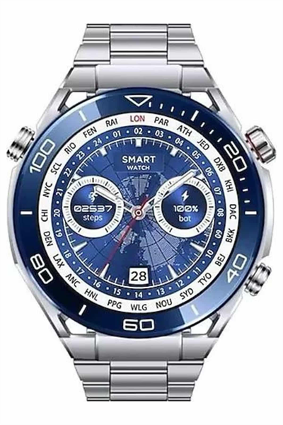 2025 Model Yuvarlak Ekran Android ve İOS Uyumlu GPS Takibi Yapabilen Akıllı Saat