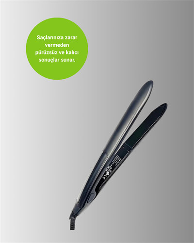 2025 Seri Profesyonel Isı Ayarlı Titanyum Kaplama Saç Düzleştirici Dijital Ekranlı