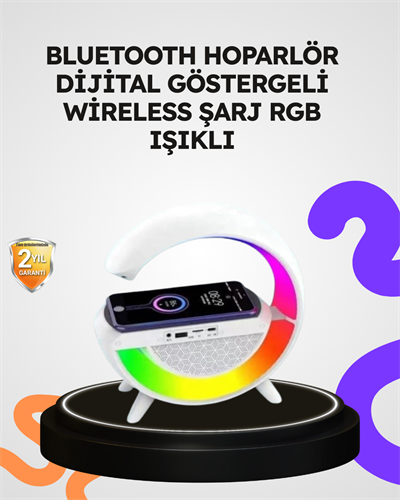 2025 Yeni Seri 15W Kablosuz Şarjlı LED Atmosfer Lambası