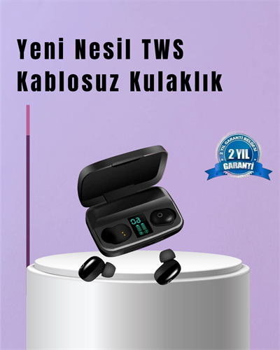 22 Kez Şarj İmkanı Sunan A10s TWS Bluetooth Stereo Kulaklık