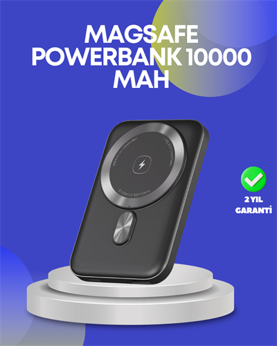 22.5W Hızlı Şarj Destekli Manyetik Powerbank Kompakt Tasarım