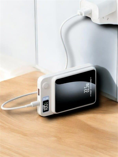 22.5W Magsafe Kablosuz Şarjlı Powerbank Dijital Ekran ve Hızlı Şarj