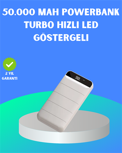 22.5W PD Destekli Taşınabilir Şarj Cihazı Çoklu Çıkışlı Model Powerbank
