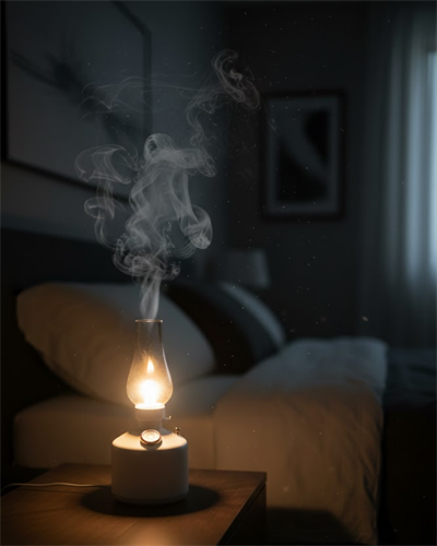 280 ml Retro Tasarım LED Işıklı USB Nemlendirici Aroma Difüzör