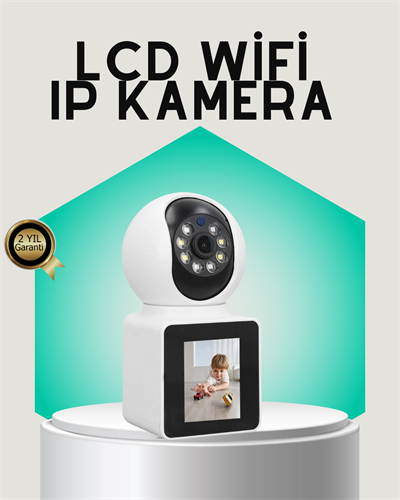 2K HD Bebek ve Yaşlı Takip Kamerası Çift Yönlü Görüş Akıllı Uyarılı