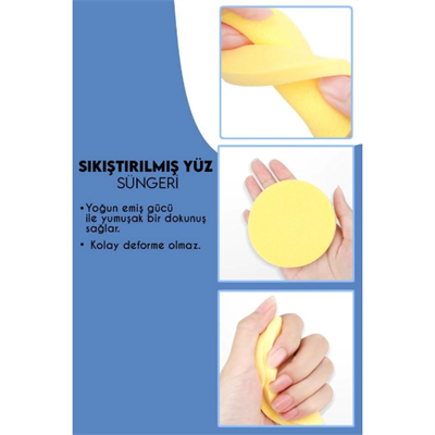 2li Cilt Temizleme Süngeri Seti