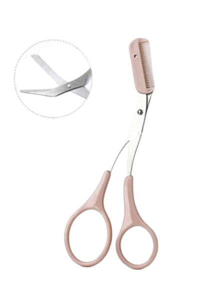 2li Kaş Bakım Seti Taraklı Kaş Makası Ve Kaş Usturası Kaş Şekillendirici