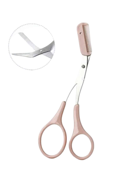 2li Kaş Bakım Seti Taraklı Kaş Makası Ve Kaş Usturası Kaş Şekillendirici