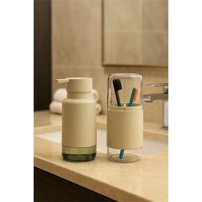 2li Sıvı Sabunluk Ve Diş Fırçalık Seti