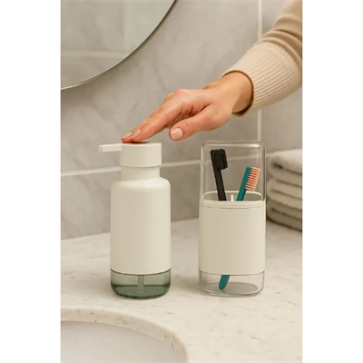 2li Sıvı Sabunluk Ve Diş Fırçalık Seti